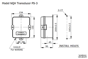 Model NQH Transducer:Model PS-3