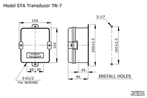 Model STA Transducer:Model TR-7