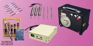 レベルスイッチ用動作チェッカーと静電容量測定器と静電容量発生器と液体測定用と粉体測定用の小型電極