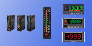 Peripheral equipment, indicators,digital panel meters,bar graph meters,alarm setting devices,etc.